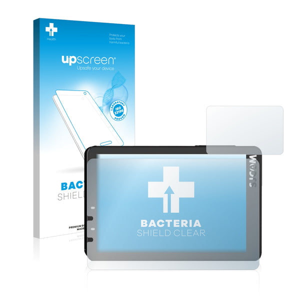 upscreen Bacteria Shield Clear Premium Antibacterial Screen Protector for SJCAM SJ8 Pro
