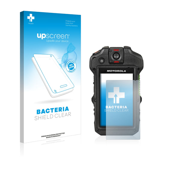 upscreen Bacteria Shield Clear Premium Antibacterial Screen Protector for Motorola Si500