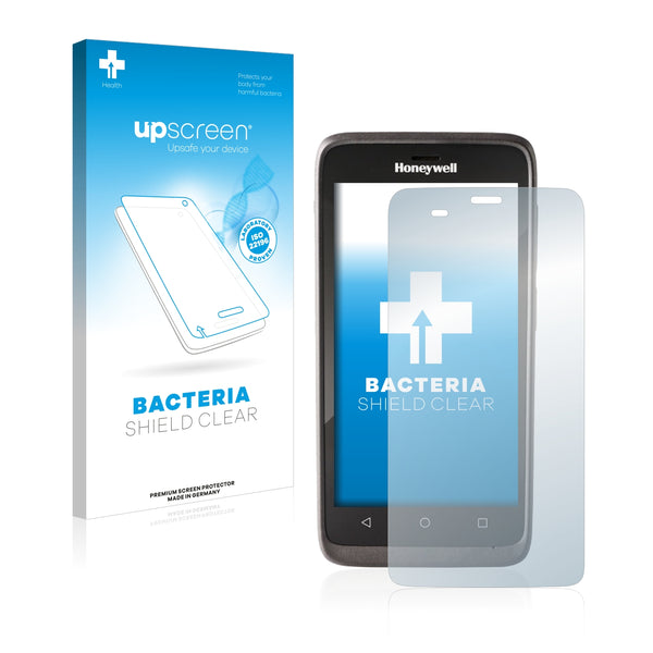 upscreen Bacteria Shield Clear Premium Antibacterial Screen Protector for Honeywell ScanPal EDA51