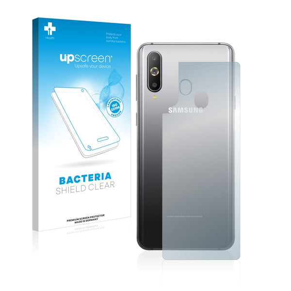 upscreen Bacteria Shield Clear Premium Antibacterial Screen Protector for Samsung Galaxy A60 (Back)