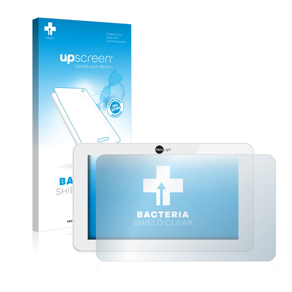 upscreen Bacteria Shield Clear Premium Antibacterial Screen Protector for NeoLight Porta 7