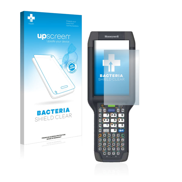 upscreen Bacteria Shield Clear Premium Antibacterial Screen Protector for Honeywell Dolphin CK65