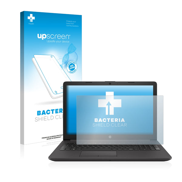 upscreen Bacteria Shield Clear Premium Antibacterial Screen Protector for HP 255 G7