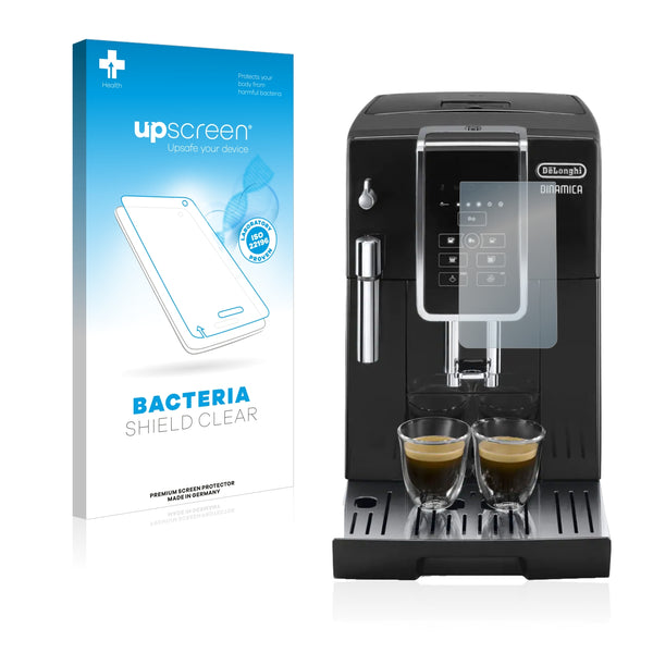 upscreen Bacteria Shield Clear Premium Antibacterial Screen Protector for DeLonghi Dinamica ECAM 350.15.B