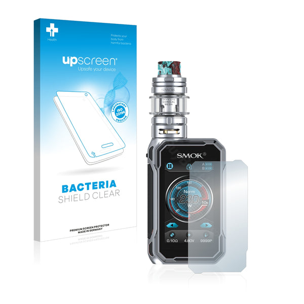 upscreen Bacteria Shield Clear Premium Antibacterial Screen Protector for Smok G-Priv 3