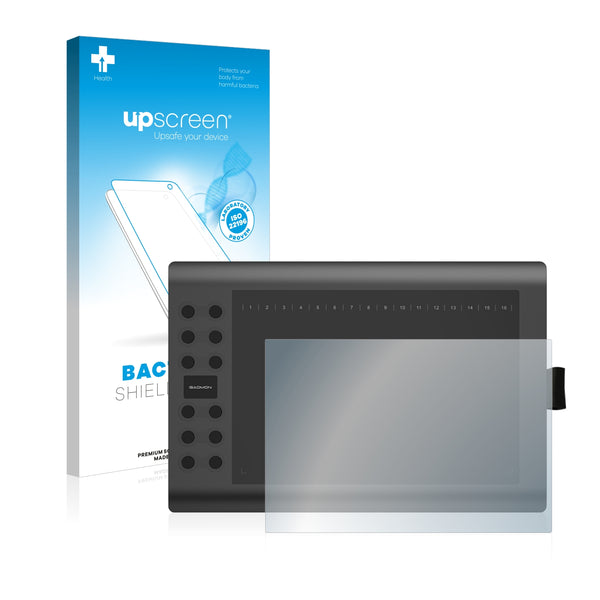 upscreen Bacteria Shield Clear Premium Antibacterial Screen Protector for Gaomon M106K