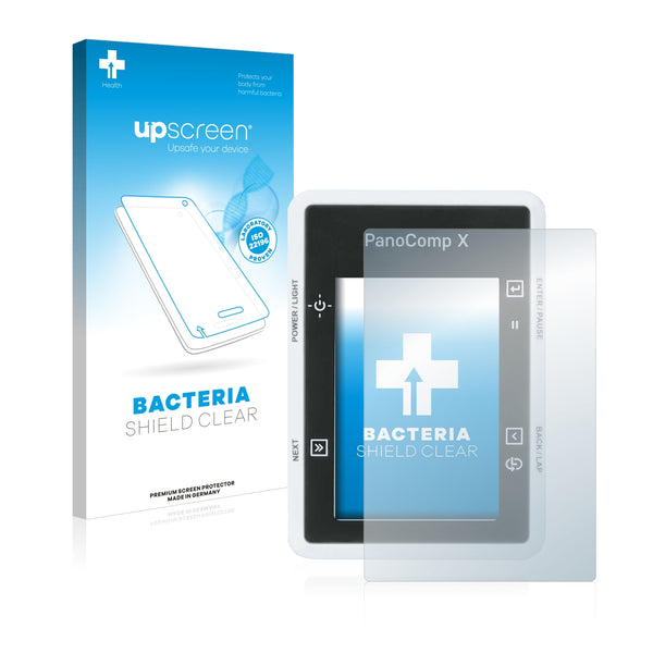 upscreen Bacteria Shield Clear Premium Antibacterial Screen Protector for Topeak Panocomp X