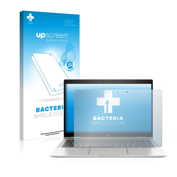 upscreen Bacteria Shield Clear Premium Antibacterial Screen Protector for HP Elitebook x360 1040 G6
