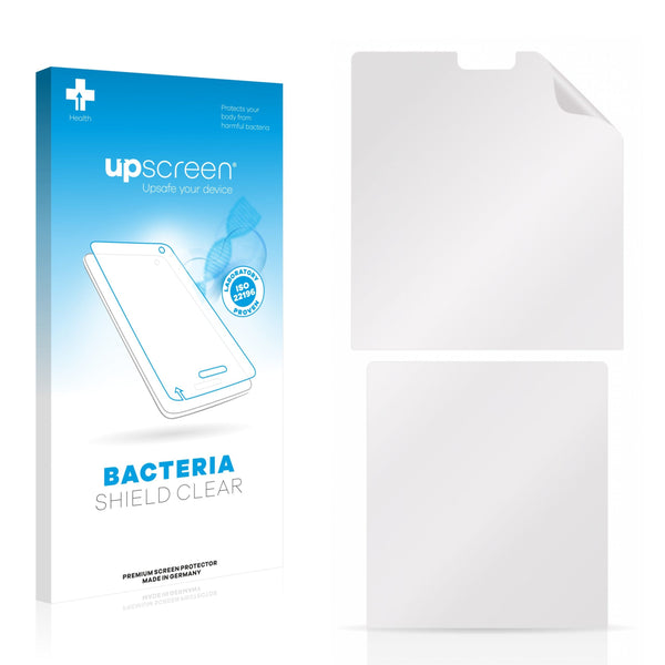 upscreen Bacteria Shield Clear Premium Antibacterial Screen Protector for Sony Ericsson Xperia X5 Pureness (Front + Back)