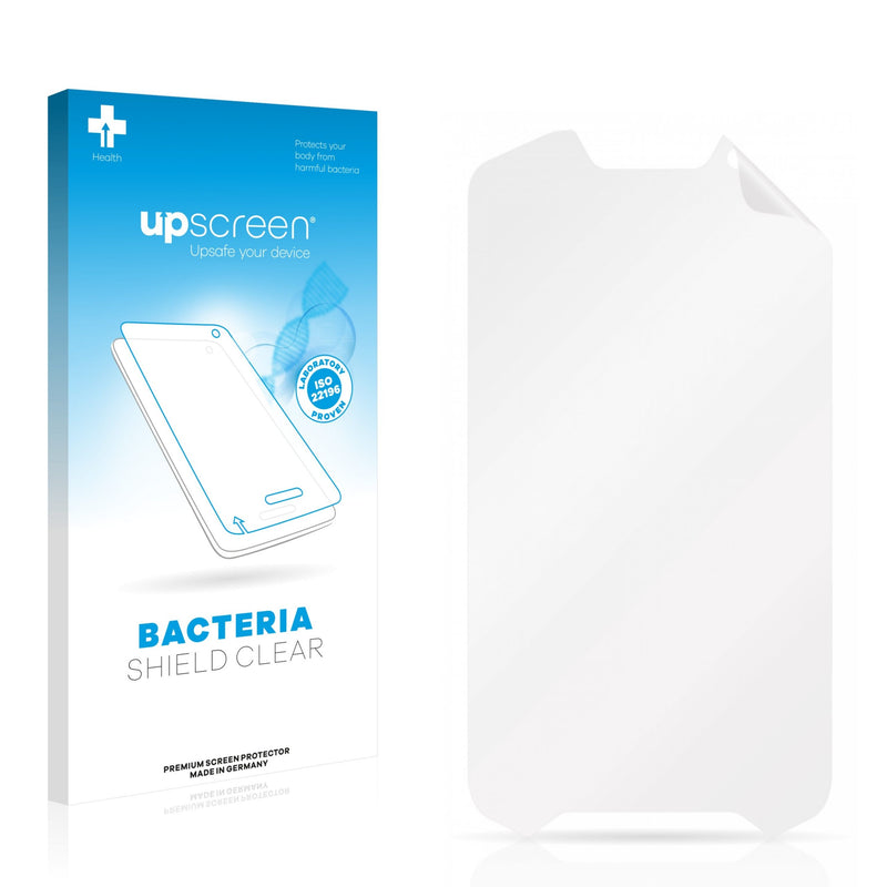 upscreen Bacteria Shield Clear Premium Antibacterial Screen Protector for Runbo X5 King