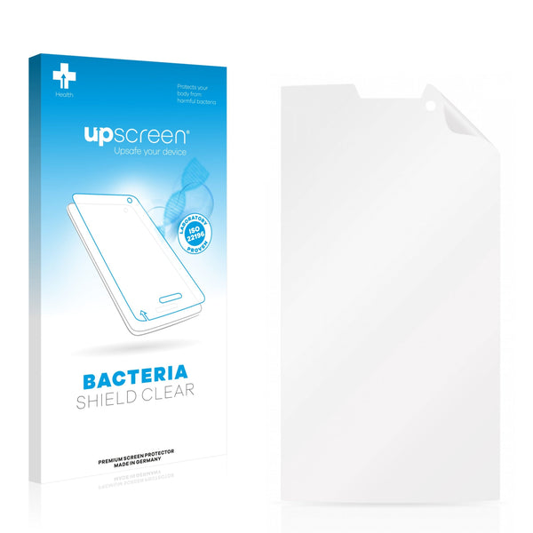 upscreen Bacteria Shield Clear Premium Antibacterial Screen Protector for Navon Mizu D402