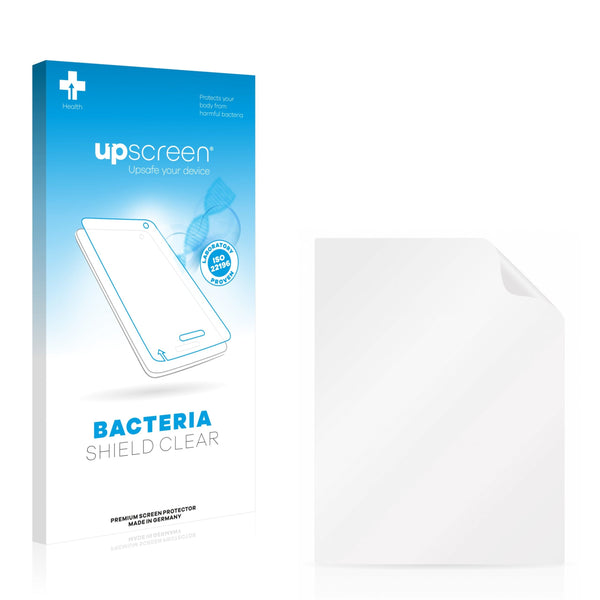 upscreen Bacteria Shield Clear Premium Antibacterial Screen Protector for Satmap Active 12 GPS