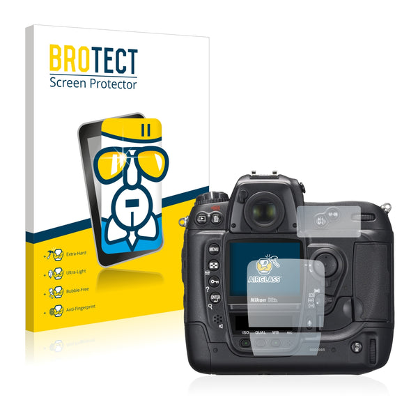 BROTECT AirGlass Glass Screen Protector for Nikon D2X