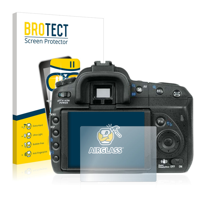 BROTECT AirGlass Glass Screen Protector for Sony Alpha 350 (DSLR-A350)