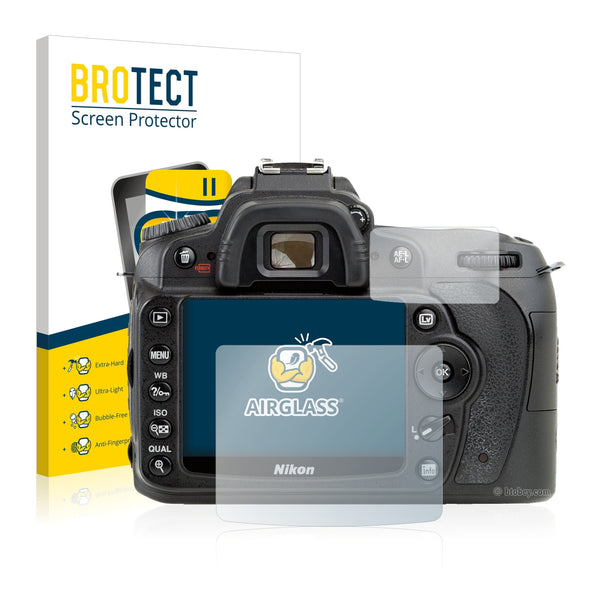 BROTECT AirGlass Glass Screen Protector for Nikon D90
