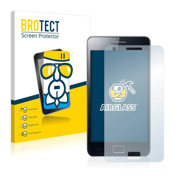 BROTECT AirGlass Glass Screen Protector for Samsung GT-i9100