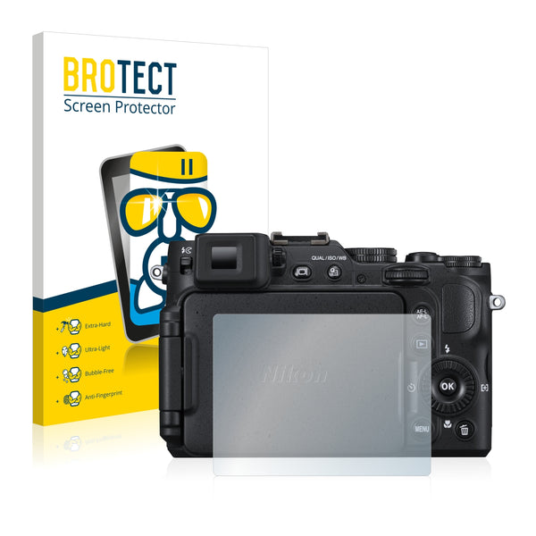 BROTECT AirGlass Glass Screen Protector for Nikon Coolpix P7700