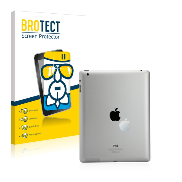 BROTECT AirGlass Glass Screen Protector for Apple iPad 4. Generation (Logo)