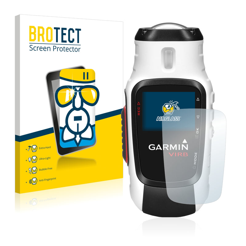 BROTECT AirGlass Glass Screen Protector for Garmin Virb Elite