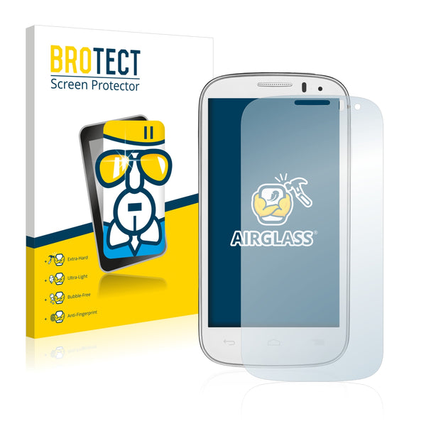 BROTECT AirGlass Glass Screen Protector for Alcatel One Touch Pop C5 5036D