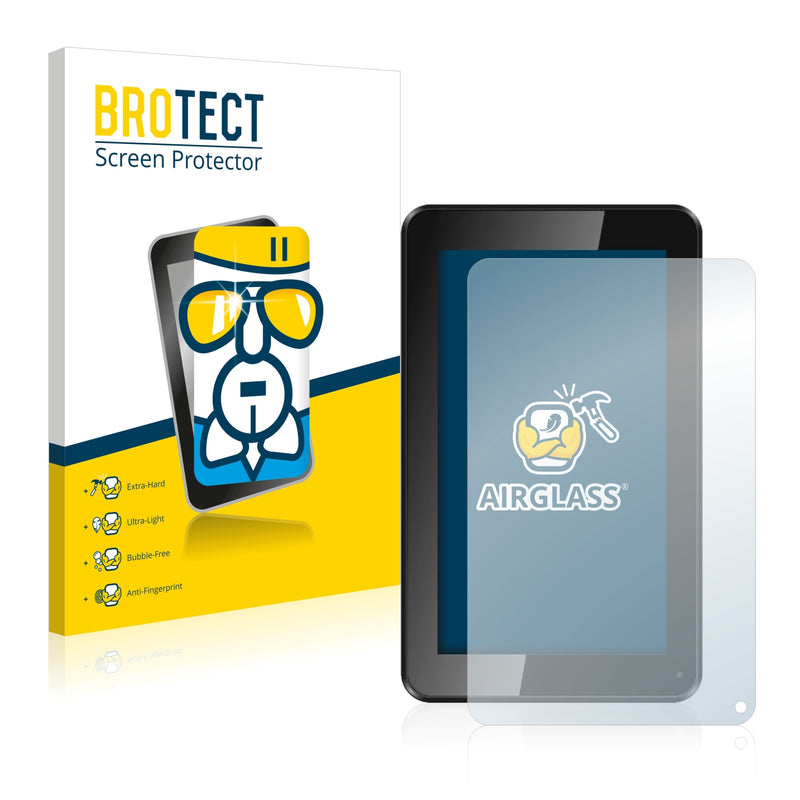 BROTECT AirGlass Glass Screen Protector for Kliver Klipad 7 Smart HD (2014)