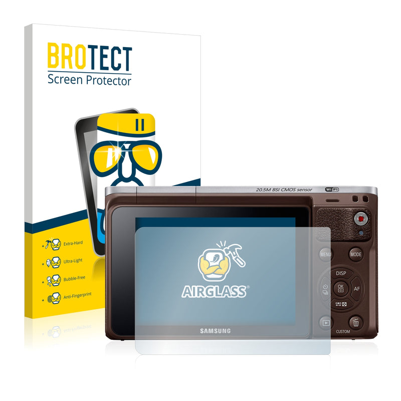 BROTECT AirGlass Glass Screen Protector for Samsung NX Mini