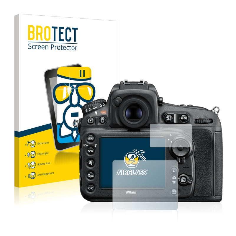 BROTECT AirGlass Glass Screen Protector for Nikon D810