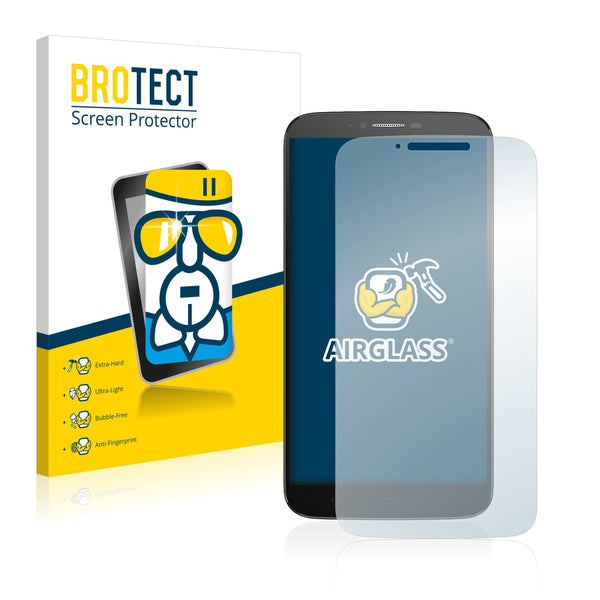 BROTECT AirGlass Glass Screen Protector for Alcatel One Touch Hero 2