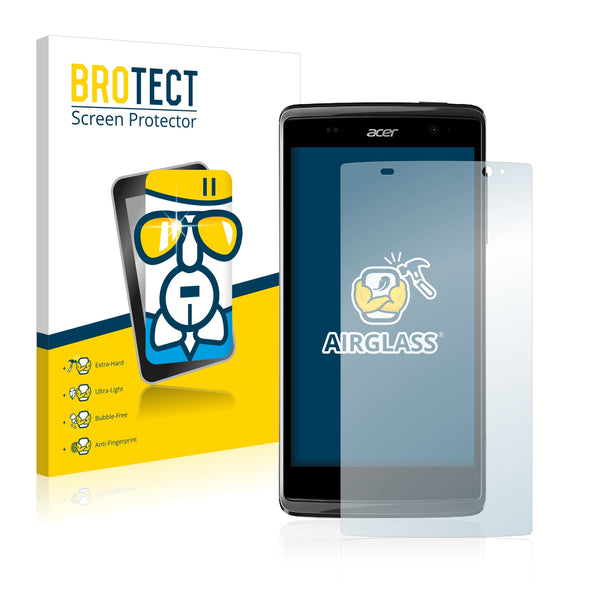 BROTECT AirGlass Glass Screen Protector for Acer Liquid Z500 Plus