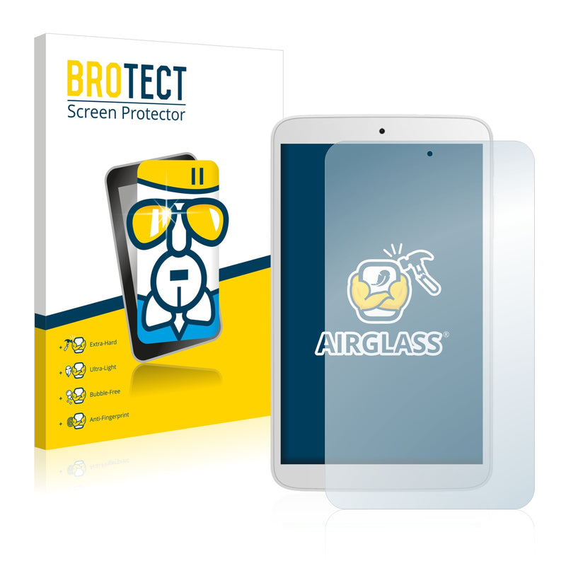 BROTECT AirGlass Glass Screen Protector for Alcatel One Touch Pop 8S