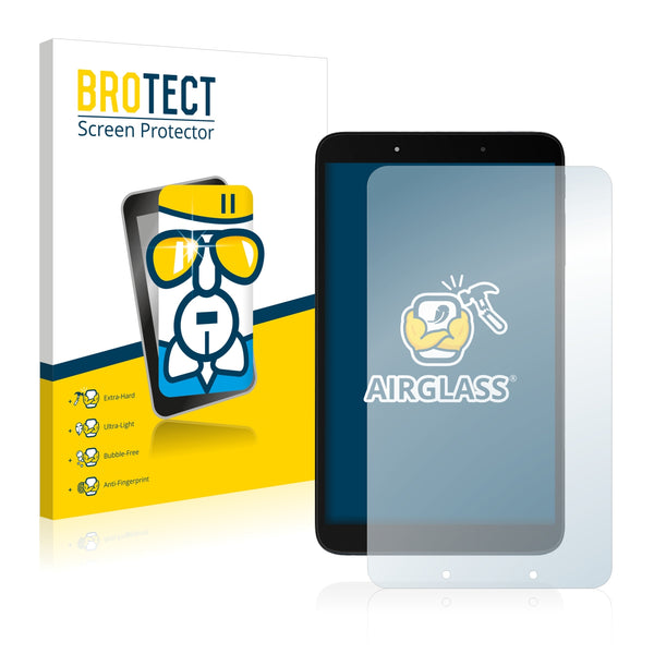 BROTECT AirGlass Glass Screen Protector for Alcatel One Touch Hero 8