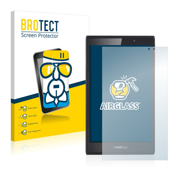BROTECT AirGlass Glass Screen Protector for Prestigio MultiPad Consul 7008 4G