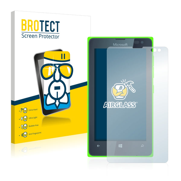 BROTECT AirGlass Glass Screen Protector for Microsoft Lumia 435
