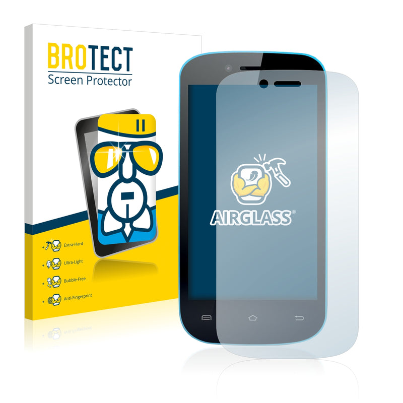 BROTECT AirGlass Glass Screen Protector for Logicom L-ement 400