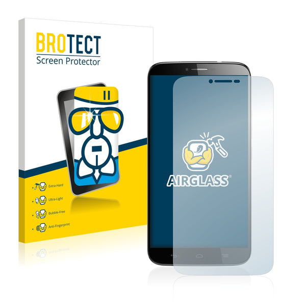 BROTECT AirGlass Glass Screen Protector for Alcatel One Touch Hero 2+
