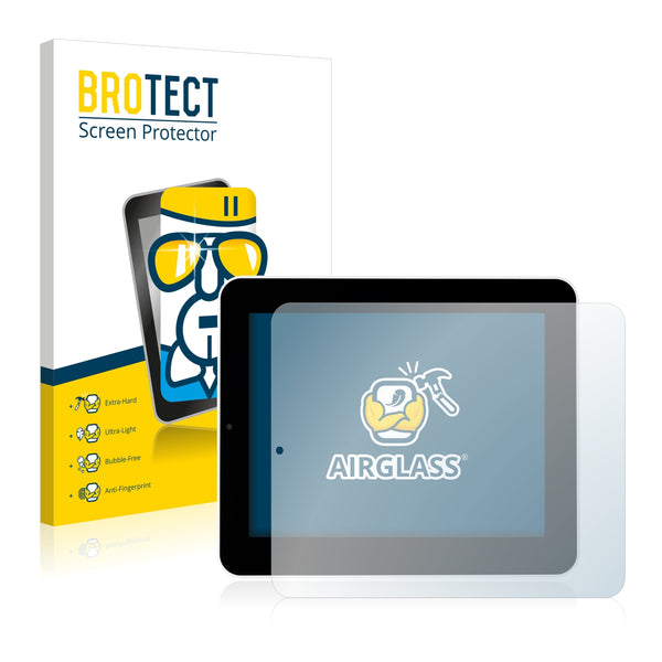 BROTECT AirGlass Glass Screen Protector for Logicom E852GP