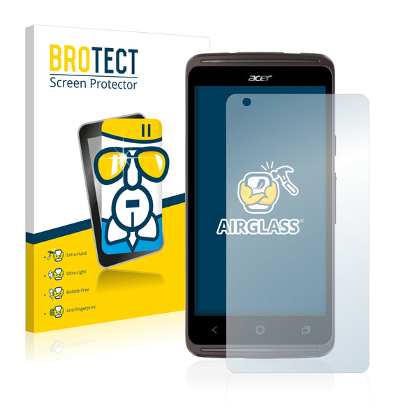 BROTECT AirGlass Glass Screen Protector for Acer Liquid Z410 Plus
