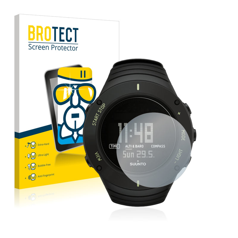 BROTECT AirGlass Glass Screen Protector for Suunto Core Ultimate Black