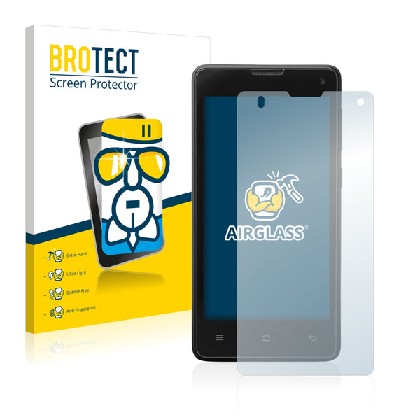 BROTECT AirGlass Glass Screen Protector for Medion Life E4503 (MD 99476)