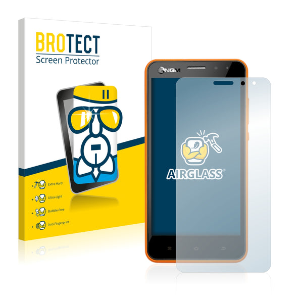 BROTECT AirGlass Glass Screen Protector for NGM You Color E501