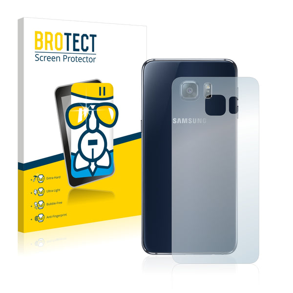 BROTECT AirGlass Glass Screen Protector for Samsung Galaxy S6 Edge Plus (Back)