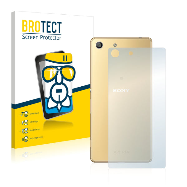 BROTECT AirGlass Glass Screen Protector for Sony Xperia M5 (Back)