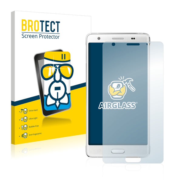 BROTECT AirGlass Glass Screen Protector for Mlais M4 Note