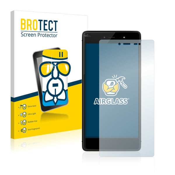 BROTECT AirGlass Glass Screen Protector for Wiko Fever 4G