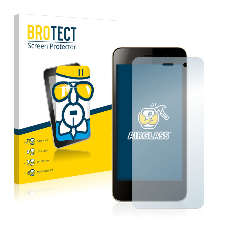 BROTECT AirGlass Glass Screen Protector for Logicom L-ement 451