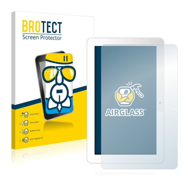 BROTECT AirGlass Glass Screen Protector for Odys Space 10 plus