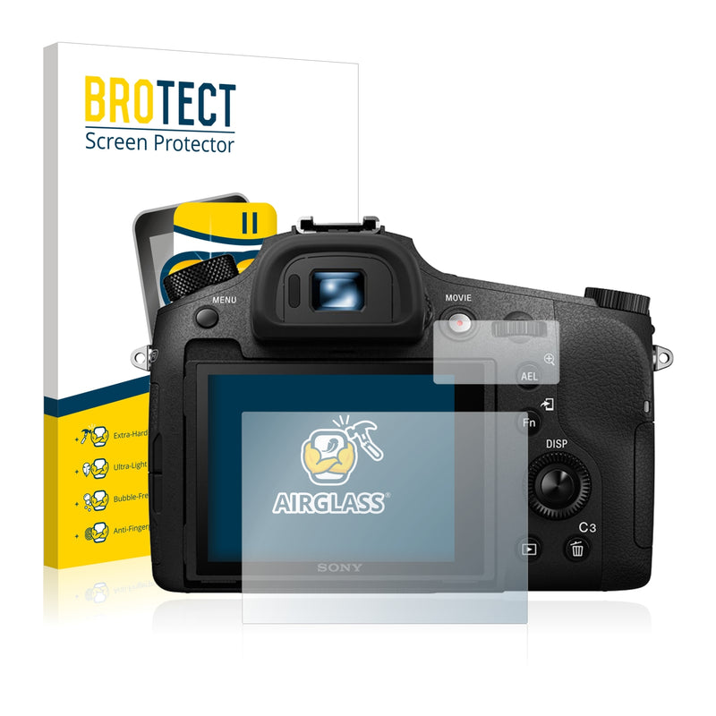 BROTECT AirGlass Glass Screen Protector for Sony Cyber-Shot DSC-RX10 III