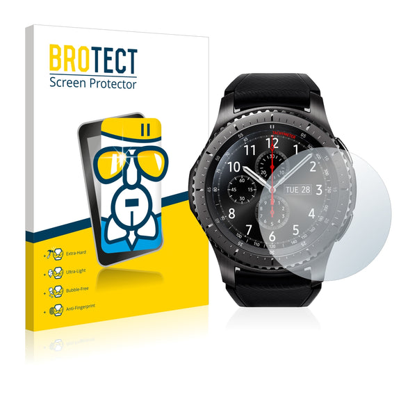 BROTECT AirGlass Glass Screen Protector for Samsung Gear S3 Frontier