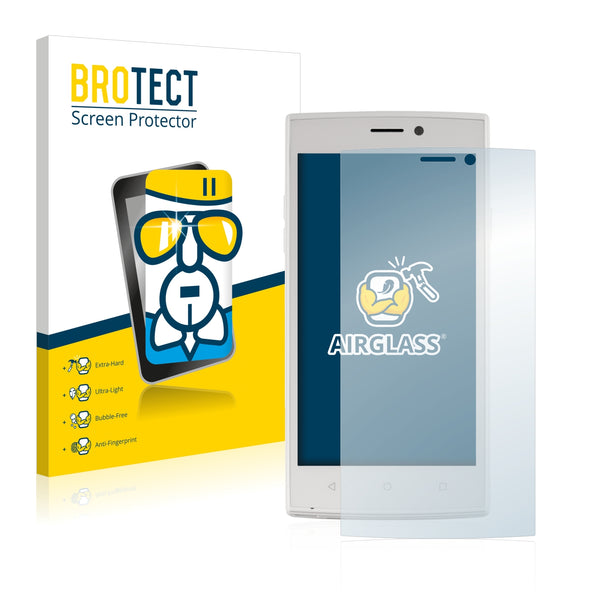 BROTECT AirGlass Glass Screen Protector for Medion Life E5005 (MD 99915)