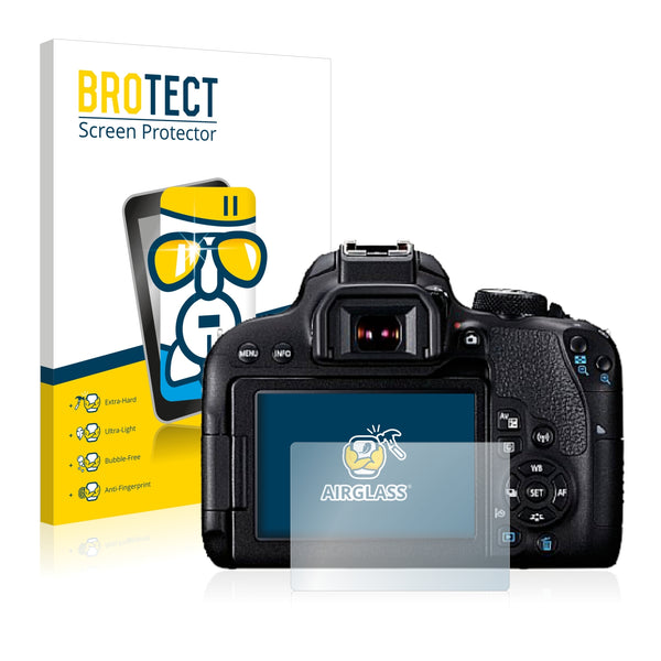 BROTECT AirGlass Glass Screen Protector for Canon EOS 800D